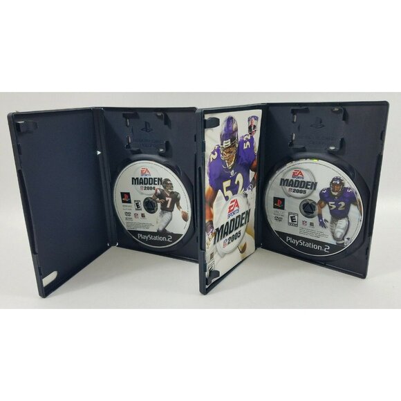 Madden 2001 2004 2005 NFL Game Day 2002 PS2 4 Game Lot - Picture 6 of 6